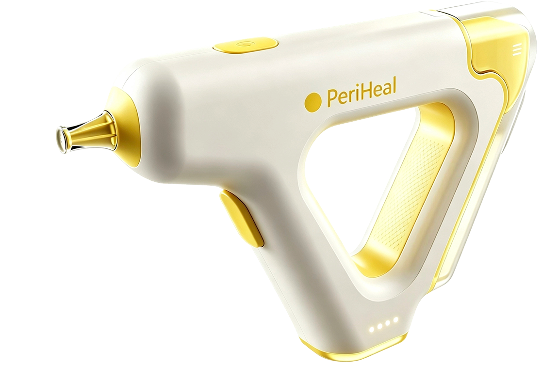 PeriHeal 侧视外观与握持结构